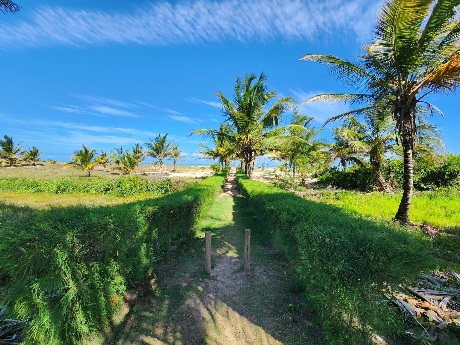 Fachada elegante do Refúgio da Praia